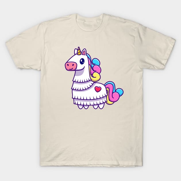 Cute Unicorn Pinata T-Shirt by Catalyst Labs